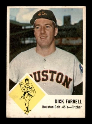 Fleer #38 1963 Dick Farrell en muy buen estado/VGEX X3596697 Foto 1 de 3