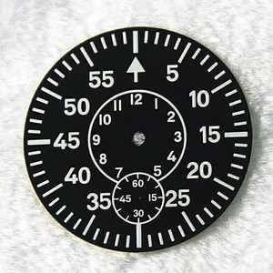 Quadrante orologio 38,9 mm quadrante verde luminoso quadrante per movimento ETA 6497 6498 - Foto 1 di 6