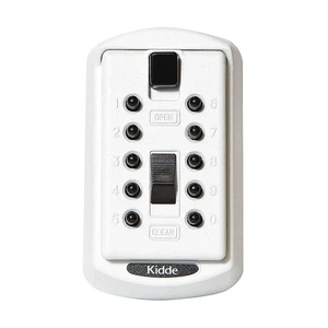 KIDDE 1413 Lock Box,White,Surface,PushButton,2 Keys 45EU95 - Picture 1 of 1