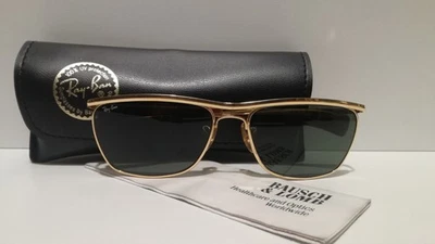 VINTAGE B&L RAY BAN OLYMPIAN II DELUXE GOLD USA - Immagine 1 di 4