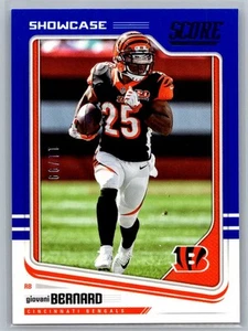 2018 Score #67 Giovani Bernard Showcase #/99 - Picture 1 of 2