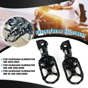 Reposapiés delantero/trasero estriberas ajustables para Kawasaki Eliminator 500 ABS 24-25  - Imagen 1 de 7