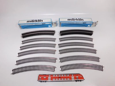Märklin H0 AC 20x 2231 Track Piece K-Track Curved 30° Mint Box #DY858-1 - Image 1 of 4