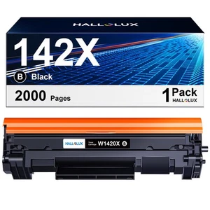HALLOLUX Toner Schwarz kompatibel mit HP 142A W1420A W1420X 142x142 A - Afbeelding 1 van 9