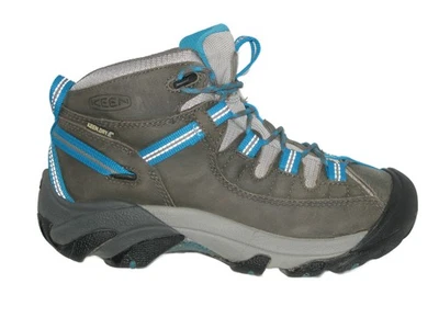 Keen Targhee II Mid Waterproof WP Leder Wanderstiefel USA Wm Gr. 9 EU 39,5 grau - Bild 1 von 4