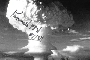 Kenneth Ford auto 4x6 photo Physics H-Bomb Project Matterhorn COA LOOK! - Picture 1 of 1