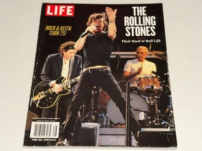 The Rolling Stones Mick & Keith Turn 75 LIFE Magazine November 2018 Issue - Image 1 of 4