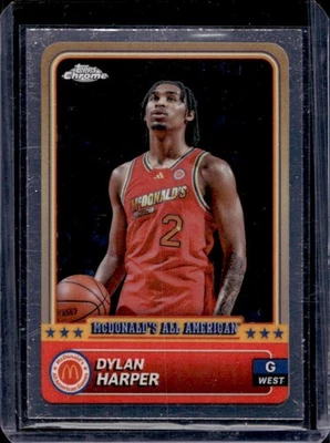 2024 Topps Chrome McDonald's Dylan Harper #38 - Image 1 of 2