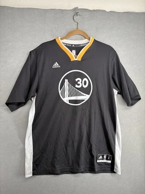 Camiseta deportiva Stephen Curry Golden State Warriors 30 negra manga corta talla L grande Foto 1 de 4