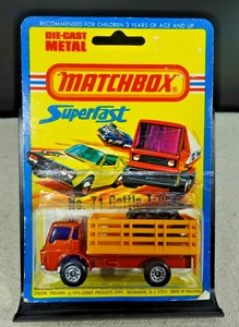 Matchbox Superfast No 71 Cattle Truck 1/64 - Picture 1 of 3
