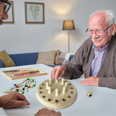 Juego de Mesa Interactivo Para Adultos Mayores Entrenamiento De Mejorar Memoria  - Image 1 of 4