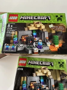 Lego Minecraft 21119 incompleto con libro ver fotos/detalles - Imagen 1 de 9