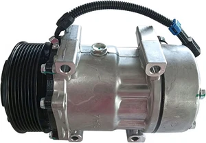 Fit Peterbilt & Kenworth T660 T800 4039 4424 4731 A/C AC Compressor with Clutch - Picture 1 of 2