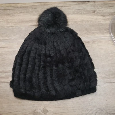 Gorro Calvin Klein Pom Negro Imitación Piel Talla Única A2KH7091 CAHSG2277 Foto 1 de 4
