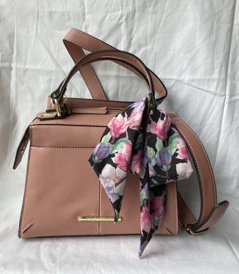 NWT Steve Madden Sienna Breeze Pink/Mauve Crossbody Bag Faux Leather - Image 1 of 4