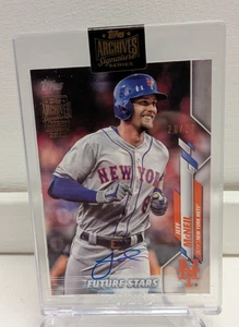 Jeff McNeil Rookie Auto 2020 Topps Archives Serie Uno #48/27 - Foto 1 di 11
