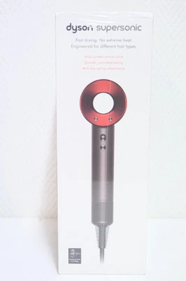 Dyson Supersonic HD07 Haartrockner Anthrazit Rot Neu Rechung MwSt - Bild 1 von 4