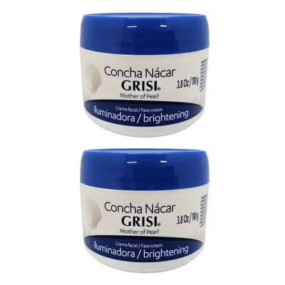 Grisi Concha Nacar Brightenin Cream. Brightens & Moisturizes. 3.8 oz. Pack of 2 - Image 1 of 4