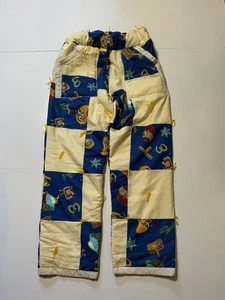 Vintage Rodeo Double RR Ranch Thrills & Spills Quilted Patchwork Handmade Pants - Picture 1 of 6
