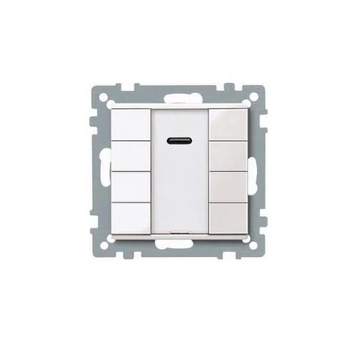 Merten Taster 4f. plus pws/gl 617519 Bussystem-Tastsensoren Taster - Bild 1 von 4