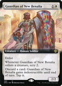 Lámina de arte extendida Guardian of New Benalia - Dominaria United MTG-NM - Imagen 1 de 1