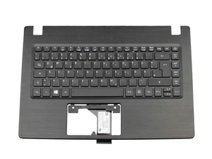Clavier original Acer 6B.SHXN7.010 avec top case FR (allemand) noir/noir - Photo 1/2