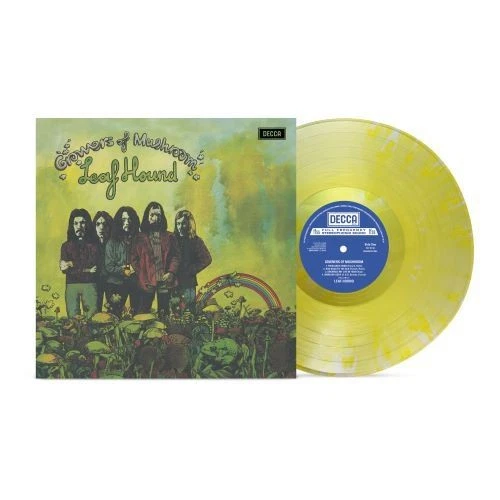 Leaf Hound - Grower Of Mushrooms RSD 2024 Clear & Yellow Splatter Vinyl LP (New) - Image 1 of 1