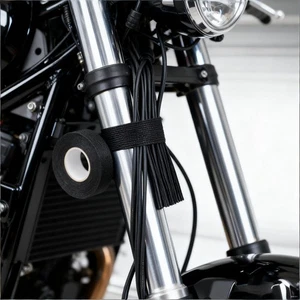 5Pack 3/4"x50FT Wire Loom Tape Heat Resistant Fabric Tape Car Cable Wrapping 16 - Picture 1 of 10