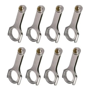 SCAT ENTERPRISES SBF 4340 Forged H-Beam Rods 5.400 Set Of 8 - Foto 1 di 1