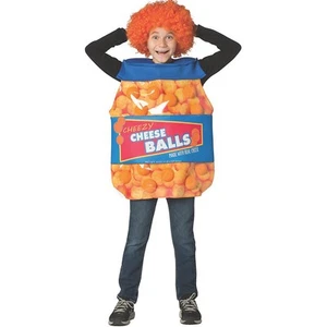 Rasta Imposta Kids' Cheese Balls Costume - Size 7-10 - Multicolored - Picture 1 of 2