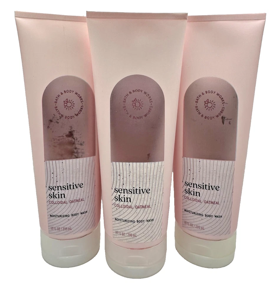 Bath & Body Works LOTE 3 Jabón Corporal Hidratante Avena Coloidal Piel Sensible Foto 1 de 2