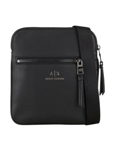 Armani Exchange Men's Crossbody Flat Bag, Black - Picture 1 of 6