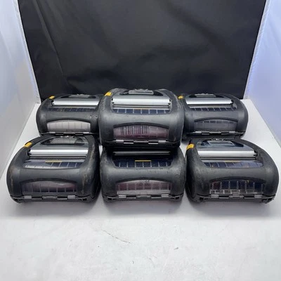 Zebra QLn420 Mobile Label Printers Sold As Is For Parts Only Lot Of 7 & Parts - Image 1 of 4