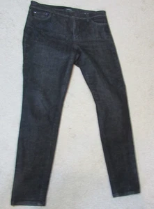 Lauren Ralph Lauren Black Premier Skinny Embroidered Jeans Size 10 - Picture 1 of 7