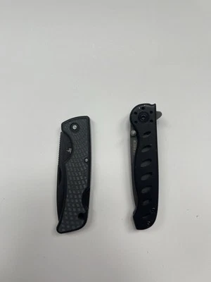 Lot Gerber Evo Mid Size Tanto Folding /  Pocket Knife And Gerber Mini Maglite! - Image 1 of 4