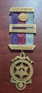Royal Arch Past Principals Breast jewel vintage 1960's Freemason masonic 30 year - Picture 1 of 5