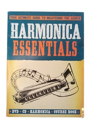 Harmonica Essentials Interactive DVD CD Harmonica By William Cypser Course Book - Image 1 of 4