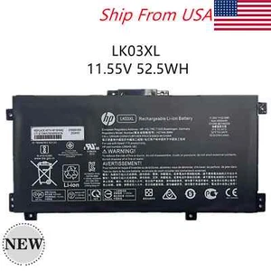 NEW Genuine LK03XL Battery For HP ENVY X360 15-BP 15-BQ 15-CN 17-AE 17-CE 17-BW - Picture 1 of 6