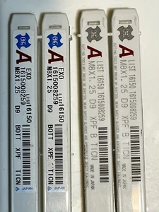 Lot of 05 - OSG M8x1.25 Metric Drill Taps 16150 D9 TiCN Japan - Picture 1 of 8