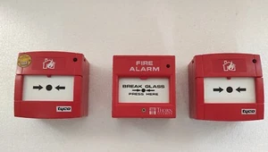Manual Call Point Tyco Thorn MCP CP250M / CP 250M Manual Call point Lot of 3 Pcs - Picture 1 of 8