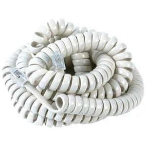 RCA TP282WR 25Ft Handset Coil Cord (White) - Picture 1 of 2