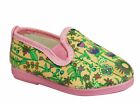 Flossy Style Denia Kids Espadrille Slip On Plimsolls Shoes 55 241 Pink