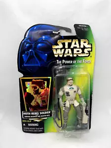 Star Wars Power of the Force- Hoth Rebel Soldier Kenner 1997 Action Figure - Imagen 1 de 2