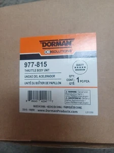 Dorman 977-815 Fuel Injection Throttle Body Compatible with Select Ford Models - Picture 1 of 2