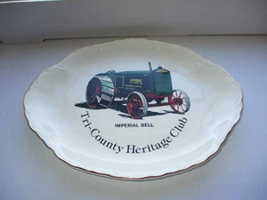 Robert Bell Seaforth ON TriCountry Heritage Club Imperial Tractor Souvenir Plate - Picture 1 of 5