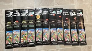 LOT OF 11 Vintage 1986 EARTH SCENTS Jasmine Musk Vanilla Incense Sticks NOS 20pk - Picture 1 of 7