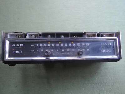 ROVER P6 2000 TC Jaeger SPEEDOMETER w/ TEMP GAUGE CLUSTER for PARTS 1A 1001/26A - Image 1 of 4