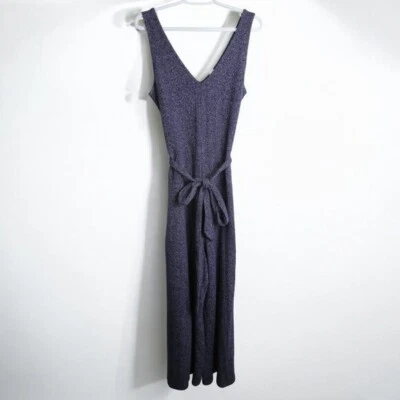 Mono acanalado Gap cuello en V tejido pierna ancha sin mangas talla mediana Foto 1 de 4