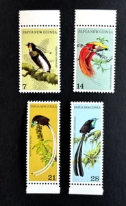 Papua New Guinea: 1973, Birds of Paradise, MNH set - Picture 1 of 1