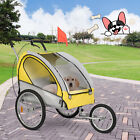 Luckyermore Dog Bike Trailer Pet Stroller Bicycle Carrier Cart Jogger Travel